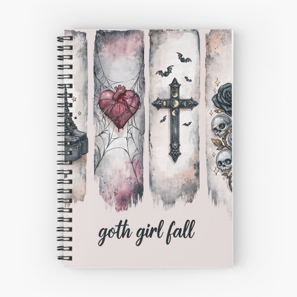 Item preview, Goth Girl Fall | Dark Pastel Gothic Aesthetic | Stickers & Apparel designed and sold by Anastasiia Yurevych.