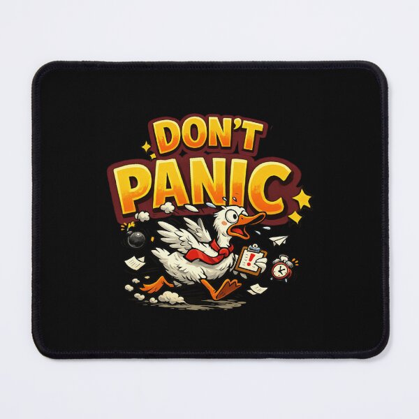 Item preview,  Don’t Panic Duck | Funny Stress & Deadline Humor designed and sold by EverClassic.