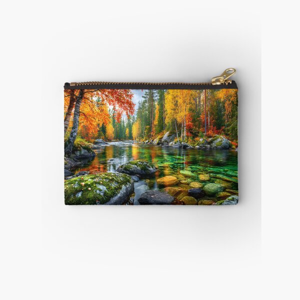 Item preview, Vibrant Autumn Colors Reflected in Crystal Waters designed and sold by Artessie.