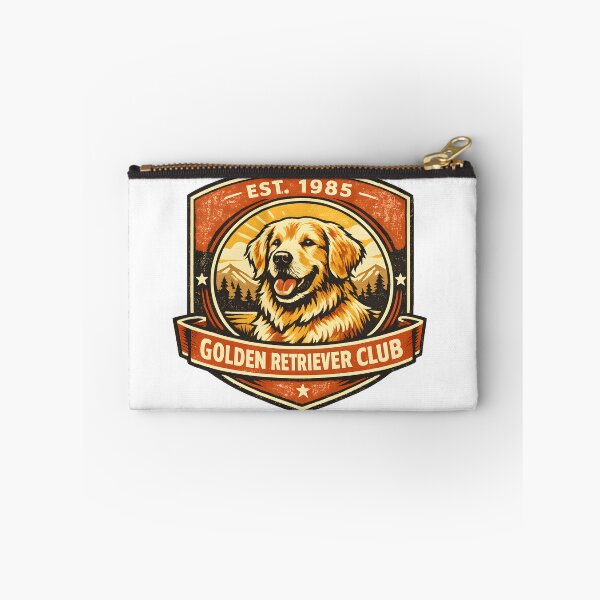 Item preview, Golden Retriever Club Vintage Badge – Retro Outdoor Dog Lover Emblem Shirt, Est. 1985 designed and sold by Sahil Randhawa.