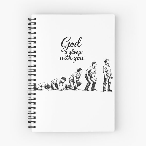 Item preview, God Is Always With You | Rise Again Motivational Christian Design designed and sold by HMMarketART.