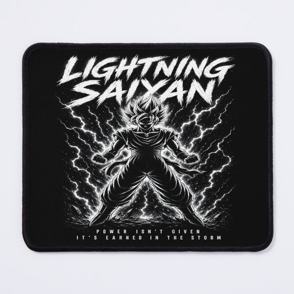 Item preview, Lightning Saiyan - Goku Lightning Storm | DBZ Epic aesthetic Design designed and sold by Trinidesigns123.