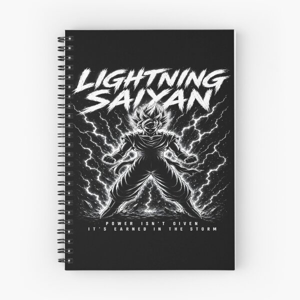Item preview, Lightning Saiyan - Goku Lightning Storm | DBZ Epic aesthetic Design designed and sold by Trinidesigns123.