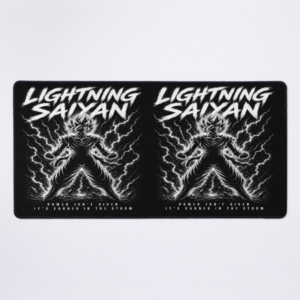 Item preview, Lightning Saiyan - Goku Lightning Storm | DBZ Epic aesthetic Design designed and sold by Trinidesigns123.