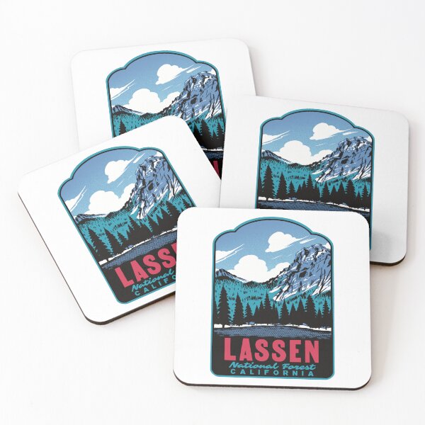 Item preview, Lassen National Forest California Retro designed and sold by HalpinDesign.