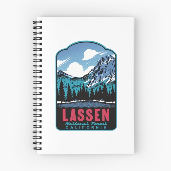 Item preview, Lassen National Forest California Retro designed and sold by HalpinDesign.