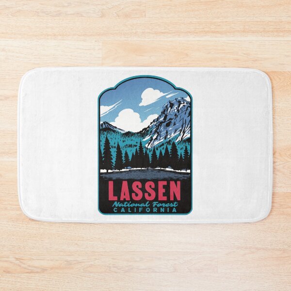Item preview, Lassen National Forest California Retro designed and sold by HalpinDesign.