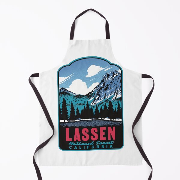 Item preview, Lassen National Forest California Retro designed and sold by HalpinDesign.