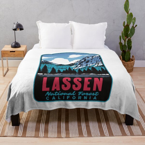 Item preview, Lassen National Forest California Retro designed and sold by HalpinDesign.