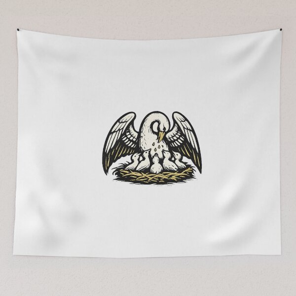 Item preview, Medieval Christian Pelican Emblem designed and sold by DeusInk.