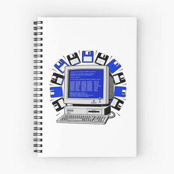 Item preview, Retro Computer Blue Screen of Death Love Glitch Art designed and sold by ByKayaPrints.