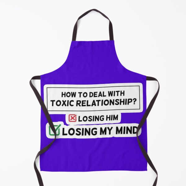 Item preview, How To Deal With Toxic Relationship Funny Meme - Losing My Mind Sticker designed and sold by Scro-Ciob-Shop.