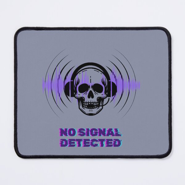 Item preview, Cyberpunkt Glitch Skull No Signal Art designed and sold by AhmadAnnaPrints.