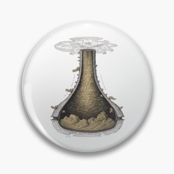 Item preview, Vintage Biological Erlenmeyer Flask Microcosmos Illustration designed and sold by ByKayaPrints.