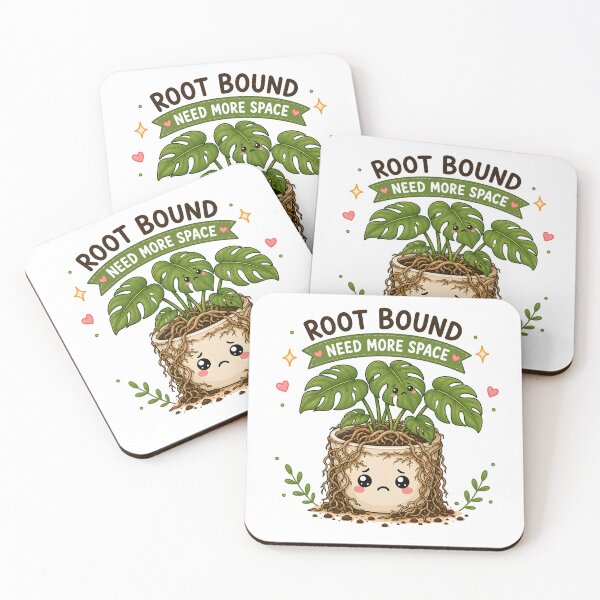 Item preview, Need More Space | Funny Root Bound Monstera Sticker | Plant Parent Gift designed and sold by Peace-of-mind.