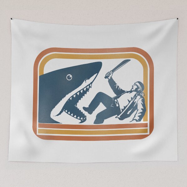 Item preview, Jaws vs Quint designed and sold by ChunkByChunk.