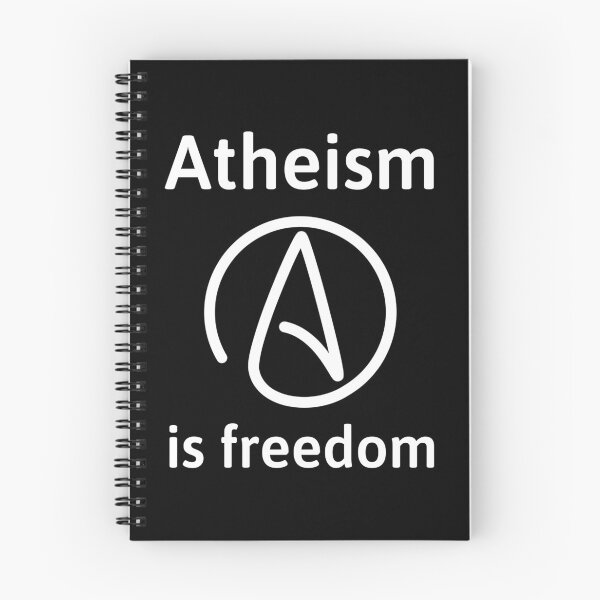 Item preview, Atheism is freedom  designed and sold by Rachel the Artist .