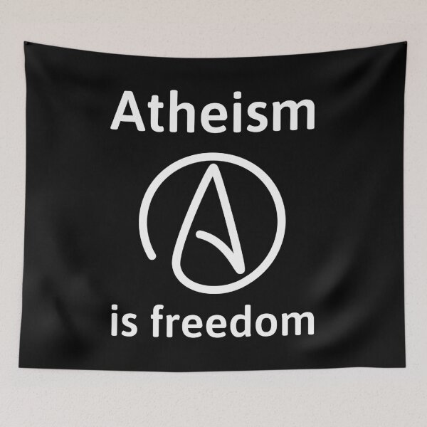 Item preview, Atheism is freedom  designed and sold by Rachel the Artist .