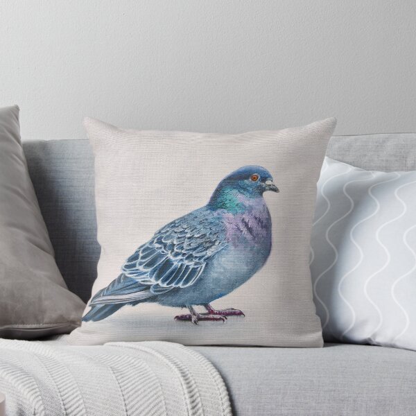 Item preview, Rock Pigeon 12 painting designed and sold by Emily Bickell.