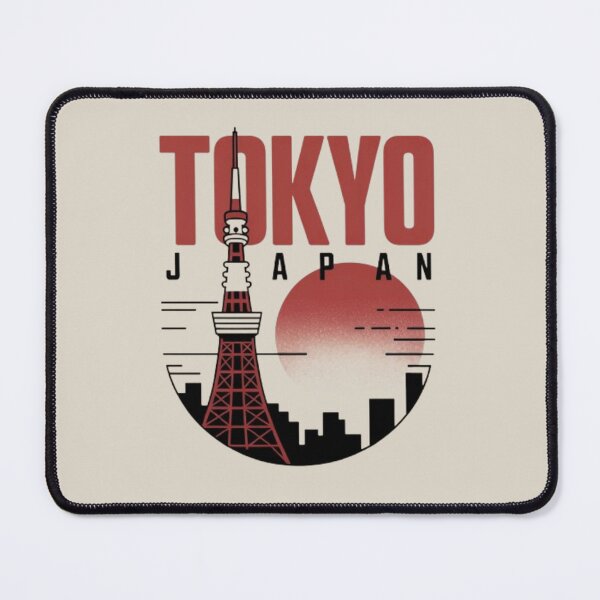 Item preview, Tokyo Japan Tower Vintage Travel Design designed and sold by Travel Souvenirs 30.