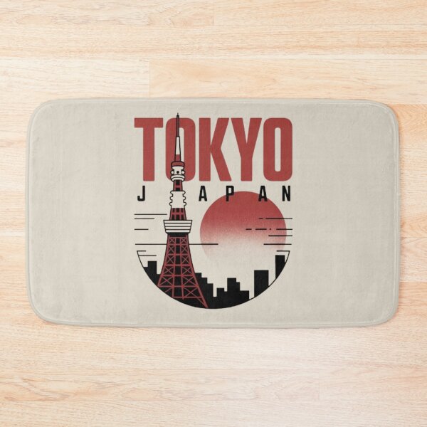 Item preview, Tokyo Japan Tower Vintage Travel Design designed and sold by Travel Souvenirs 30.