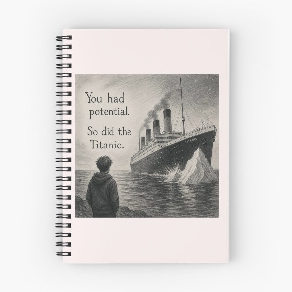 Item preview, You had potential. So did the Titanic. designed and sold by CinemaChronik.