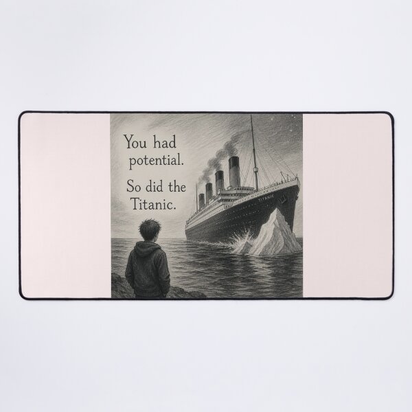 Item preview, You had potential. So did the Titanic. designed and sold by CinemaChronik.