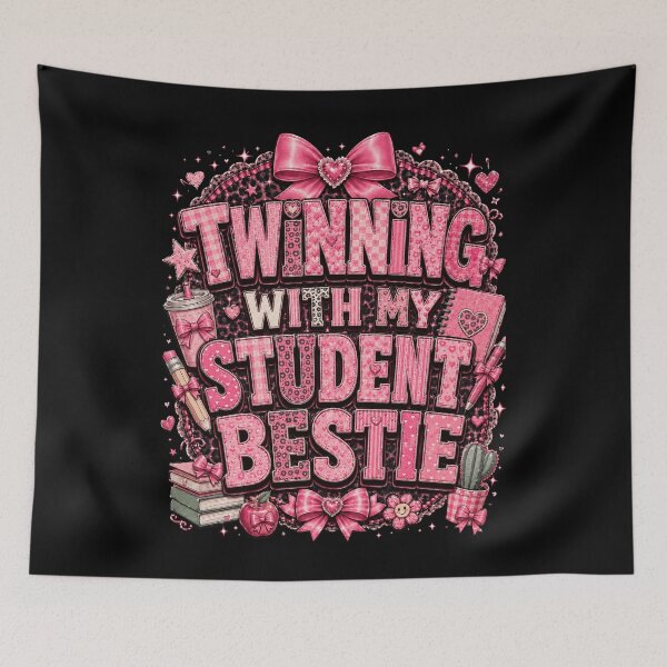 Item preview, Twinning With My Student Bestie Spirit Week Matching  designed and sold by THREE LITTLE BEANS.