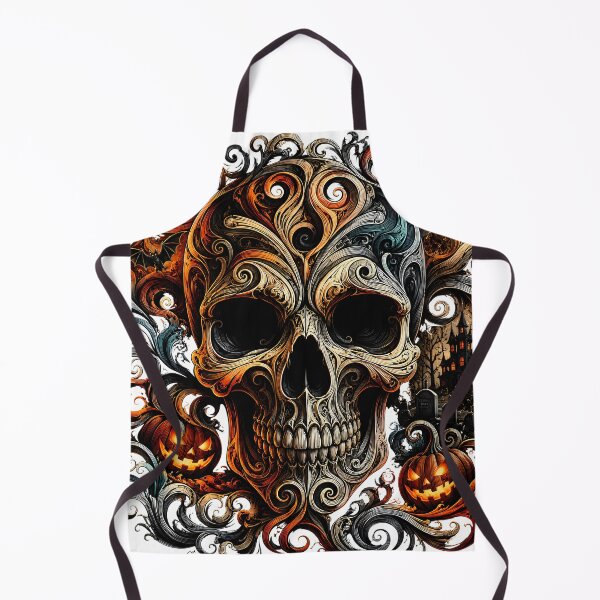 Item preview, Halloween Skull Works designed and sold by LoneStarArtworks.