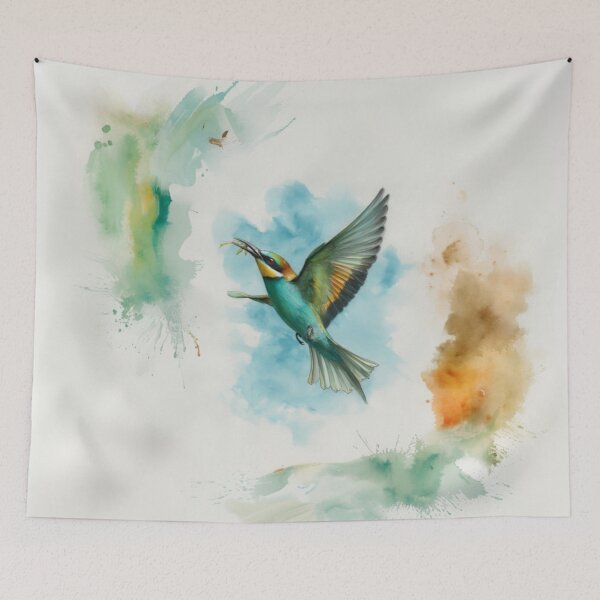 Item preview, A Bee-eater catching insects mid-air, Birds in Motion designed and sold by CDC40.