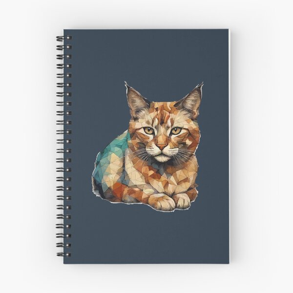 Item preview, Geometric Brown Tabby - Modern Pet Art designed and sold by Tklezardesigns.