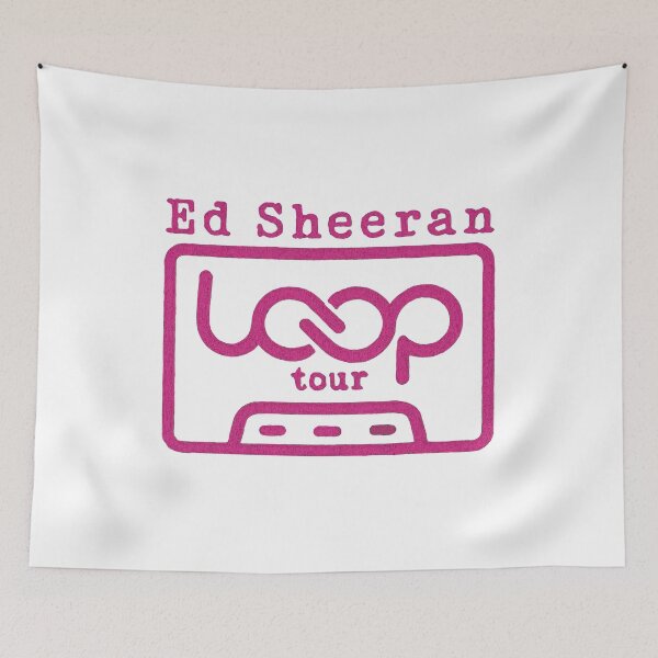 Item preview, Ed Sheeran Loop Tour Fan Art designed and sold by BasseAlexDes.
