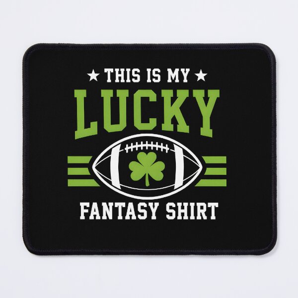 Item preview, Lucky Fantasy Football Shirt, St Patrick's Day Fantasy Football Tee, Lucky Football T-Shirt, Fantasy Football Fan Gift designed and sold by PixelForge11.