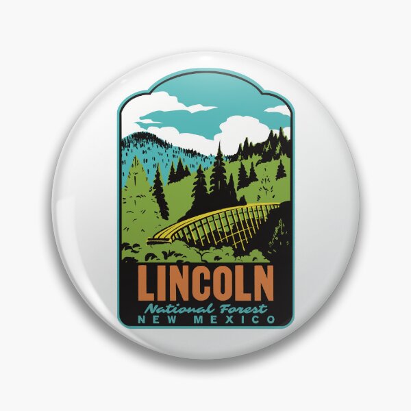 Item preview, Lincoln National Forest New Mexico Retro  designed and sold by HalpinDesign.