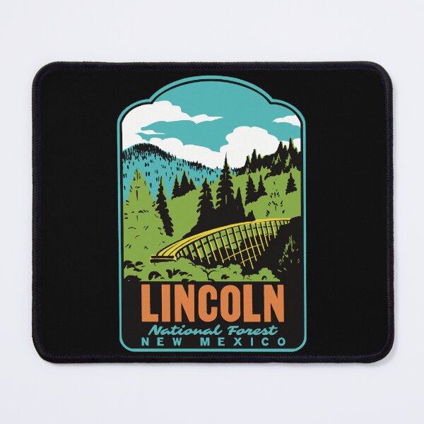 Item preview, Lincoln National Forest New Mexico Retro designed and sold by HalpinDesign.