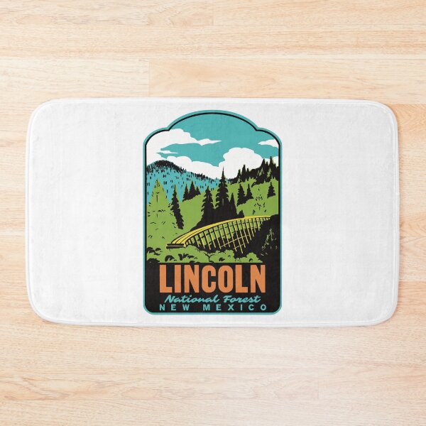 Item preview, Lincoln National Forest New Mexico Retro  designed and sold by HalpinDesign.