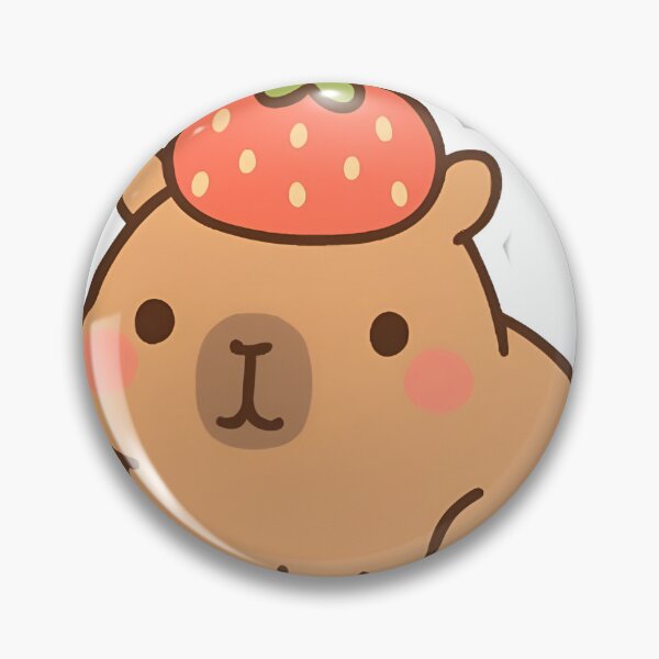 Item preview, Cute Strawberry Bear Kawaii Animal Sticker designed and sold by Khatumeye.