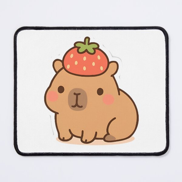 Item preview, Cute Strawberry Bear Kawaii Animal Sticker designed and sold by Khatumeye.