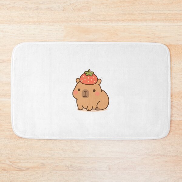Item preview, Cute Strawberry Bear Kawaii Animal Sticker designed and sold by Shree shyam khatu ji.