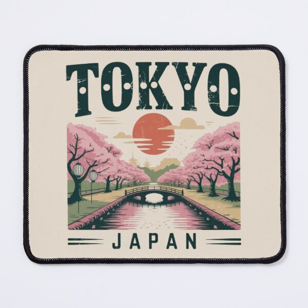 Item preview, Tokyo Japan Cherry Blossom Vintage Travel Design designed and sold by Travel Souvenirs 30.
