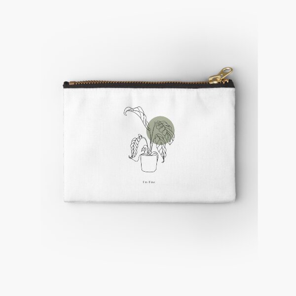 Item preview, I'm Fine. | Funny Dramatic Calathea Sticker | Plant Parent Humor designed and sold by Peace-of-mind.