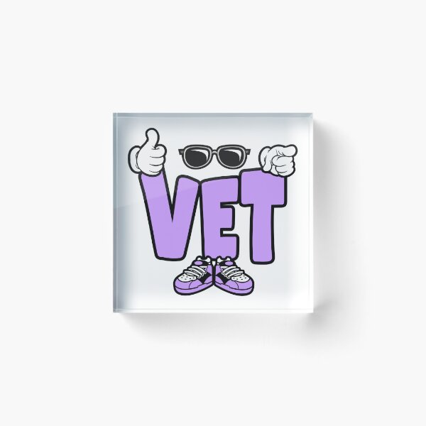 Item preview, Vet  - PROFESSIONS Lettering Character Bold Retro designed and sold by NFTWords.