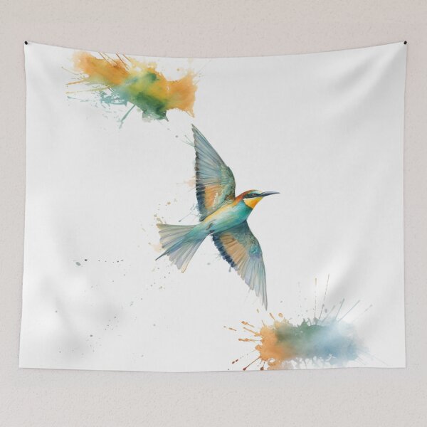 Item preview, A Bee-eater catching insects mid-air, Birds in Motion designed and sold by CDC40.