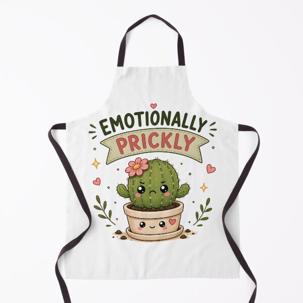 Item preview, Emotionally Prickly | Cute Kawaii Cactus Sticker | Funny Plant Lover Gift designed and sold by PLANT LOVER'S PARADISE.