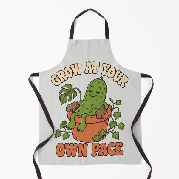 Item preview, Grow At Your Own Pace Funny Relaxing Pickle designed and sold by DigitalGlade.