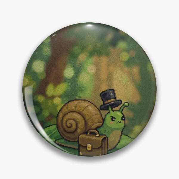 Item preview, Snail Mail CEO Funny Pixel Art Cute Retro Snail designed and sold by Arobinoz.