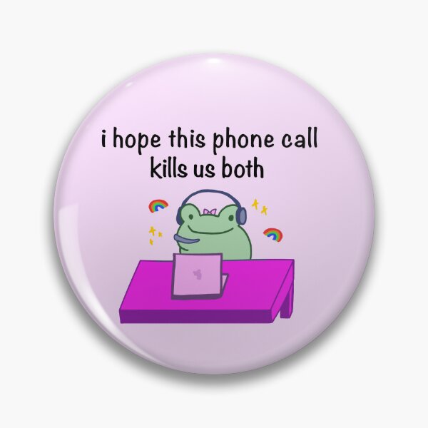 Item preview, Phone Call Customer Service Frog designed and sold by erodimsk.