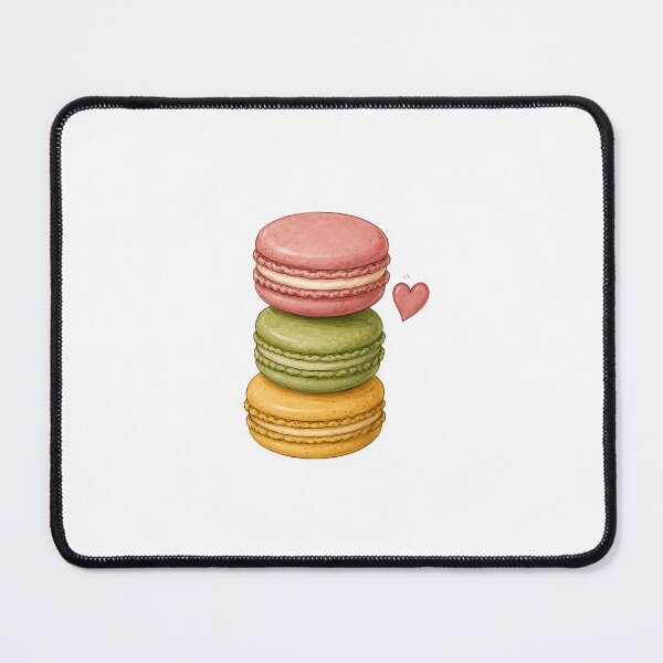 Item preview, Pastel Macaron Stack Sticker | Cute French Dessert Aesthetic designed and sold by PopStickerLab22.