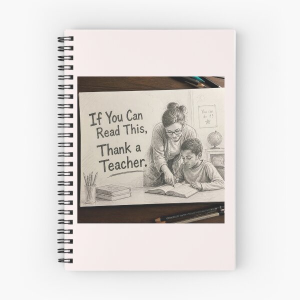 Item preview, If you can read this, thank a teacher. designed and sold by CinemaChronik.