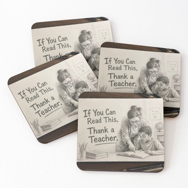 Item preview, If you can read this, thank a teacher. designed and sold by CinemaChronik.